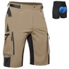 Ally Mens Mountain Bike Shorts 4D Padded Baggy Quick Dry