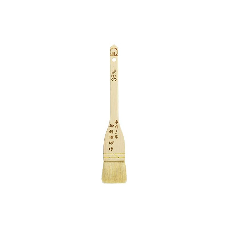 Endo Shoji Brush, Commercial Use, Goat Hair, White, Wooden Handle