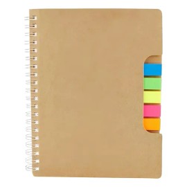 10 Piezas Libreta Ecologica Con Notas Adheribles Esquela