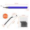 Frevoitna Universal deburring tool, 360° rotating deburring metal, hand deburring