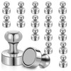 18 Neodymium Magnet Pins, Paper Photo Stickers, Refrigerator Map Magnetic