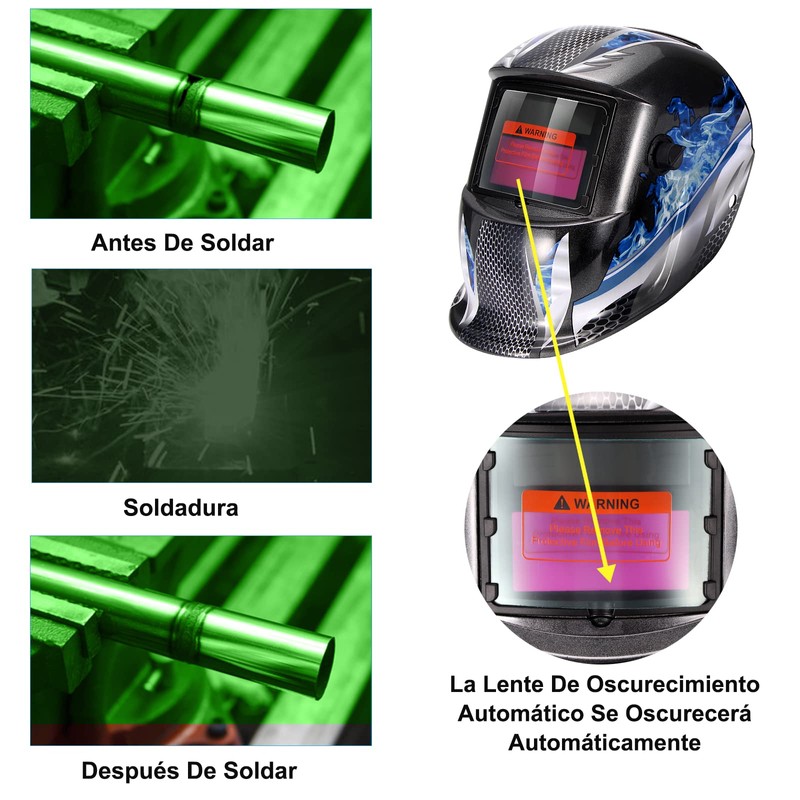 Automatic Welding Helmet, Nullnet Fully Automatic Welding Helmets Automatic Darkening