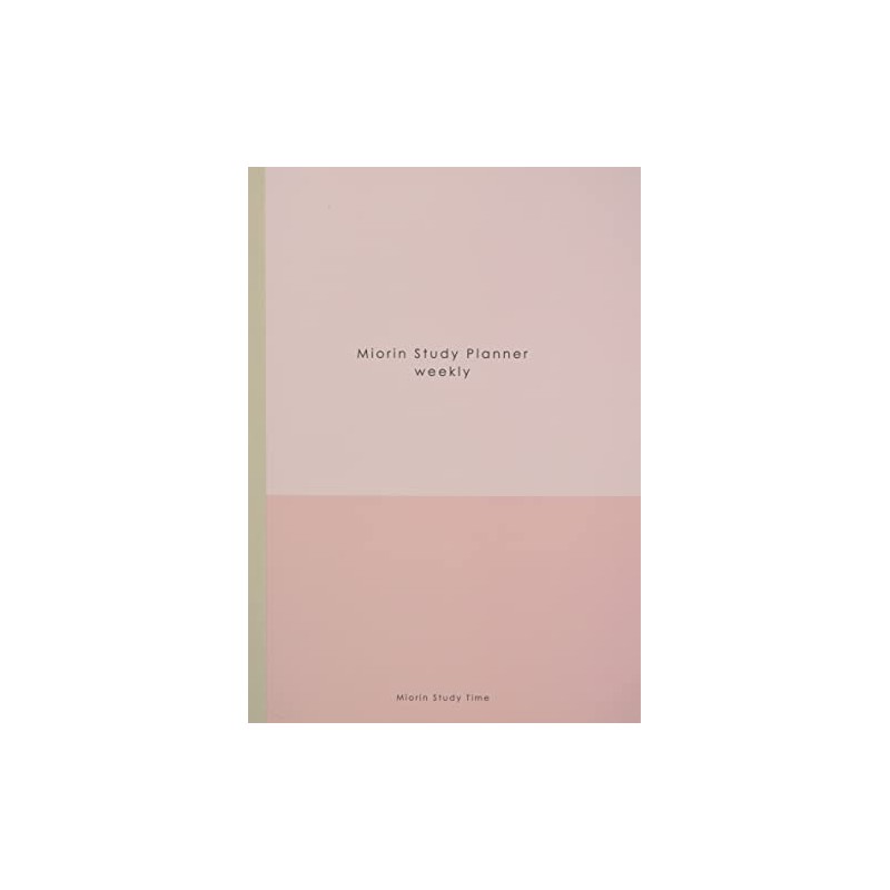 Sunstar Stationery S2638568 Notebook, Study Run Notebook, B5, Week, Miorin,