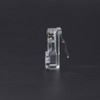 100Pcs Network Crystal Heads Gold Plated Strong Toughness Cable Connectors