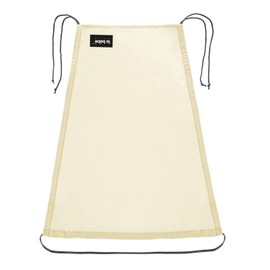 Generic Universal flexible sun canopy with UV protection, vanilla colour, universal pram visor