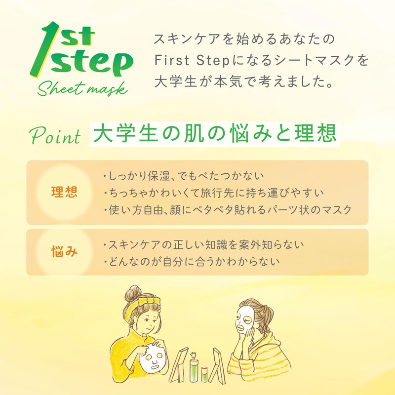 7 days 1st step Sheet Mask (1 sheet x 6