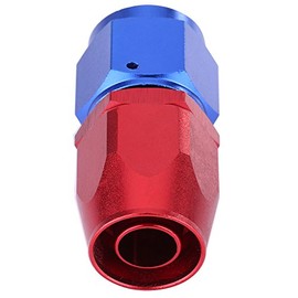 Tbest Aluminum Fuel Line with AN10 Ends and Oil Cooler Adapter - Red and Blue - 1 Piece