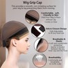 Wig Grip Cap, Brown Velvet Lace Wig Cap to Hold