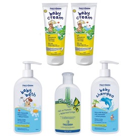 Frezyderm BOX039 2x Frezyderm Baby Cream 2x175ml 1 Baby Shampoo 300ml 1 Baby Bath 300ml 1 Baby Oil 200ml