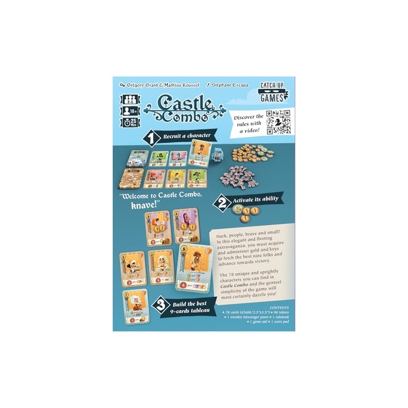Catch Up Games - Castle Combo Board Game