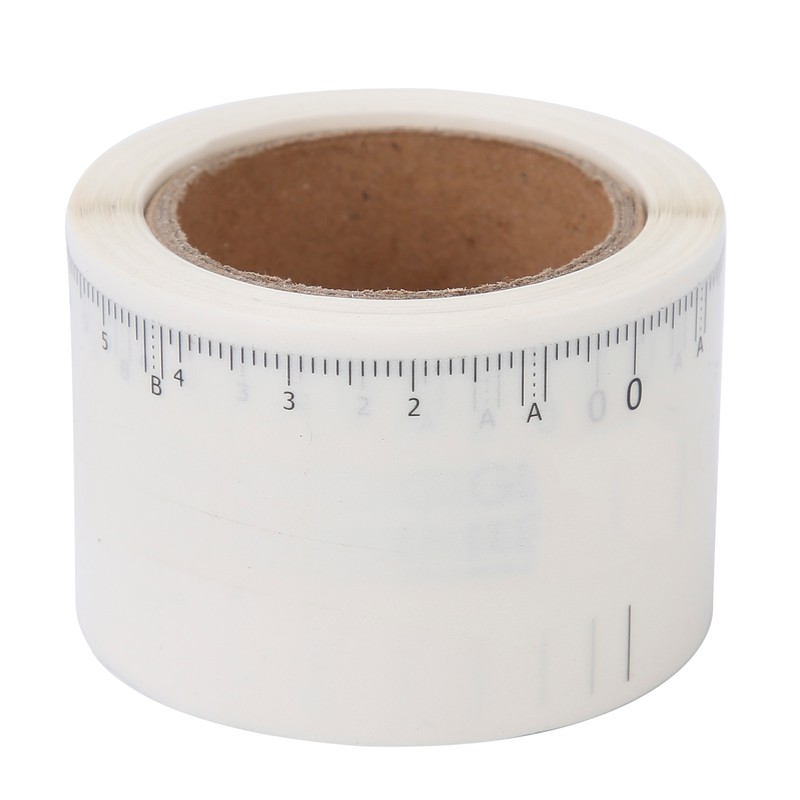 50pcs/roll Microblading Eyebrow Ruler Disposable Eyebrow Tattoo Shaping Ruler Tool3#