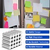 VSKIZ 200Pcs Small Magnets,3x1mm Tiny Rare Earth Magnets Round Refrigerator