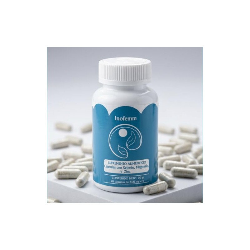 Thyrofem (Selenio, Magnesio y Zinc) Suplemento alimenticio 90 Capsulas