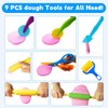 Dough Tool Set, 13Pcs Dough and Clay Play Tools Kit
