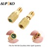 Aupoko R410A Straight Swivel Adapter, R410A Mini Split Adapter with