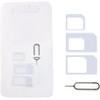 Nano SIM and Micro SIM Card Adapter Set for Smartphone