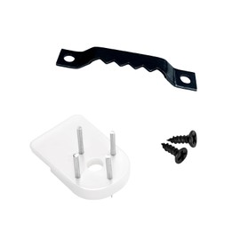 20 Kits Picture Frame Hangers Kits, Sawtooth Picture Hangers and Invisible Nail Hooks for Stucco, Brick, Drywall and Wooden Wall (Black)
