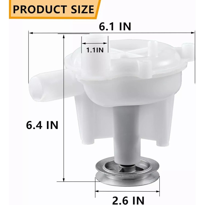 ERP Washing Machine Drain Pump 6-2022030 202203 for Maytag