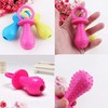Dog Pacifier,Chew Toys,Mini Bite Resistant Bell Shape Rubber Pacifier,Pet Dog