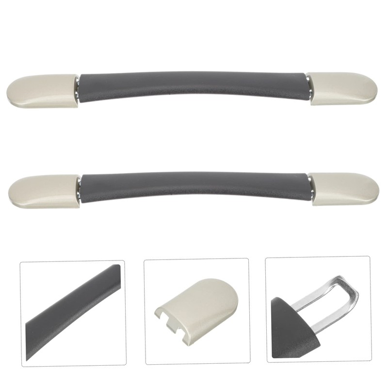 NOLITOY 2pcs Alloy Suitcase Handles for Luggage Durable Replacement Knobs