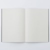 MUJI NAA12A9S Notebook, 0.2 inch (5 mm) Square, Dark Gray,