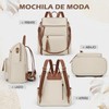 Mochila Monedero para Mujer, Mochila De Viaje Antirrobo De Diseñador