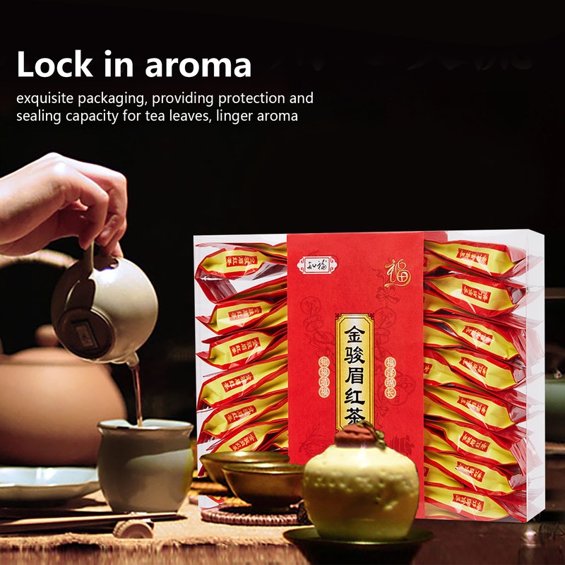 200g Jinjunmei Black Tea Chinese Golden Beautiful Eyebrow Gold Buds
