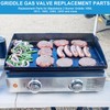 BBQration Griddle Burner Valve for Blackstone 22 Inch 1666 1813