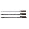 Staedtler Black 0.3mm Triplus Fineliner Fine Line Pens Superfine Dry