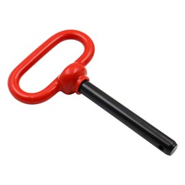 Tiardey 2PCS Trailer Hitch Pin with Clip 1/2 x 4inch for Farm Turn Mower Towing Cargo Boat RV Car Truck Bike ATV Tractor -(1/2 x 3-5/8 inch)