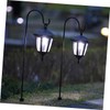 Sosoport Shepherd Hook for Outdoor Hanging Durable Garden Stake Hanger