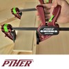 2 x Piher Quick Extra One-Handed Clamp Screw Clamp 45