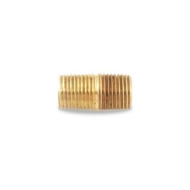 Velvac Close Nipple 3/8 Brass - 016053