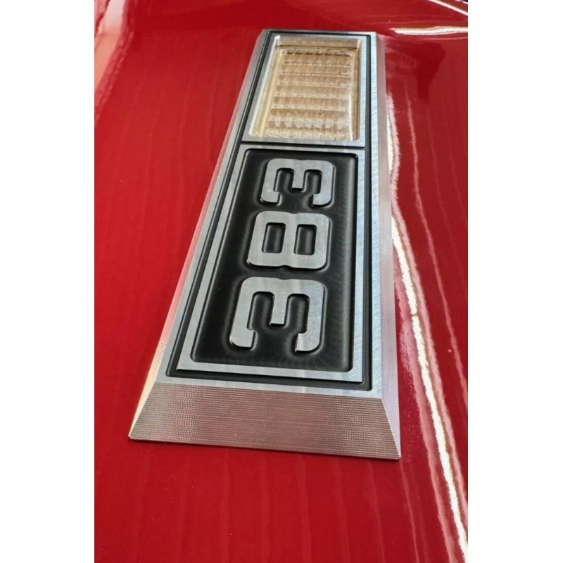 Knies Machine 1968 Chevelle Impala Nova '502' Emblem Marker Light