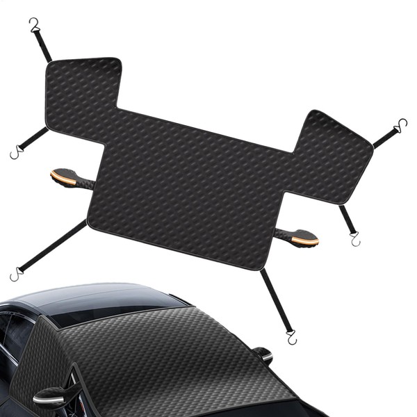 Windshield Cover for Ice and Snow - Windproof Sunshade Cover