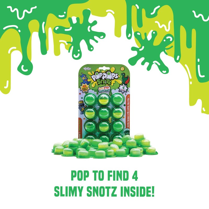 Pop Pops: Snotz, Just Pop, Can't Stop, 60 Snotz to