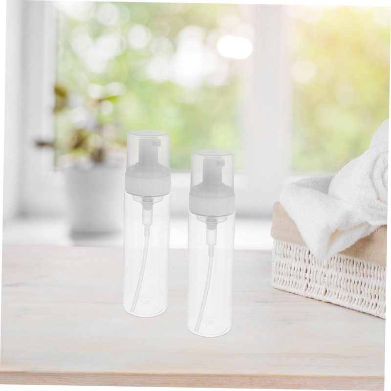 FOMIYES Sturdy Plastic Foaming Soap Bottles Multipurpose Pump Dispenser for