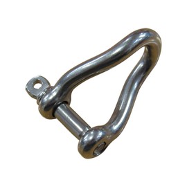 Twisted Shackle D Stainless Steel 4MM