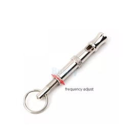 F-P 2pc Silver Whistle for Bird/Pigeon Parrot Pet Training Feeding Helper Frequency Adjust (Silver)