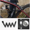 Pure Seek Bicycle Blade Lock, Key Lock, Dial Chain, Lightweight,