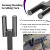 Bonbo 5PCS Blacksmith Anvil Hardy Tool Set 1 Inch Hot