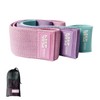 KEEPPEAK Resistance Booty Bands Set: 3 Non-Slip Fabric Exercise Bands