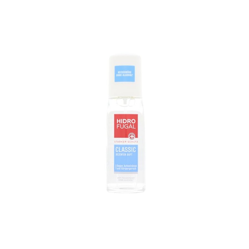 3 x Hidrofugal Classic Anti Transpirant Zerstäuber je 75ml Starker