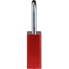 Brady SafeKey Lockout Padlock Aluminum Red 1.5" Steel Shkl