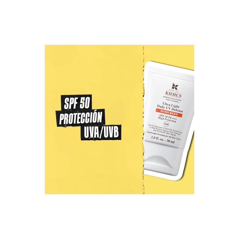 Kiehl's Ultra Light UV Daily Defense Solar, Protector Solar FPS