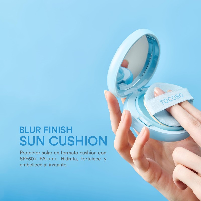 TOCOBO Glow Tone Up Sun Cushion 00 Pure SPF50+ PA++++