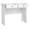 Tvilum Sonoma 2 Drawer Desk, White