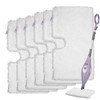 imeccalive S3601 6 Pack Microfiber Steam Pocket Mop Pads Compatible