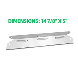 Dongftai SS9623A (3-Pack) 14-15/16" Stainless Steel Heat Plates for Kenmore 146.1613211, 146.16132110, 146.16133110, 146.16142210, 146.16197210, 146.16198210, 146.16222010, 146.23673310