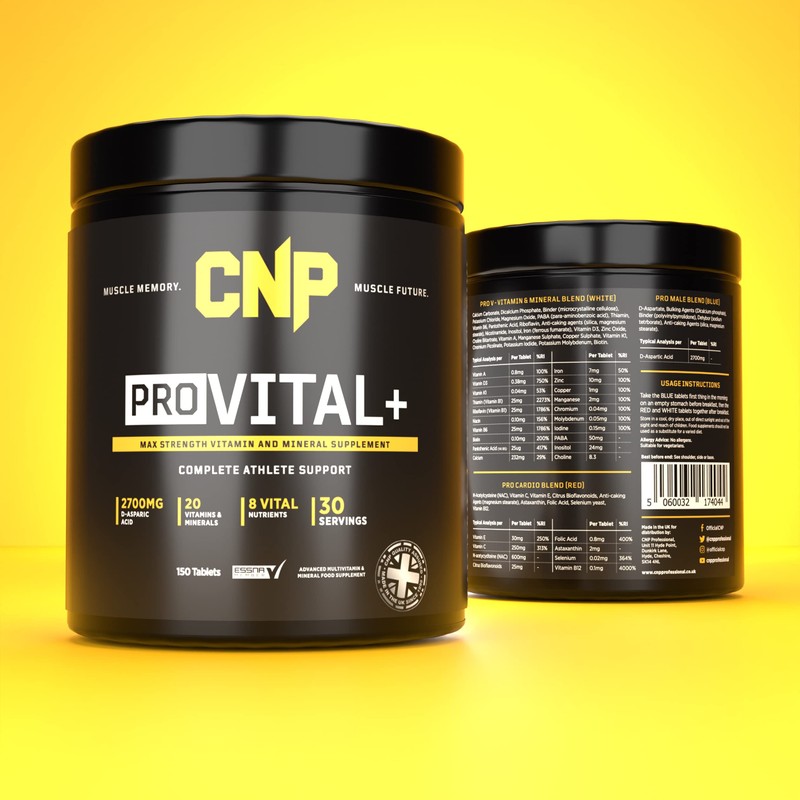 CNP Professional Vitamin Range, Vitamin C & D. Complete Athlete